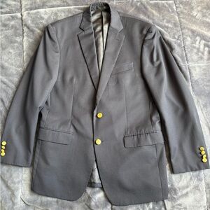 Men's Blazer - Navy Blue size 40R